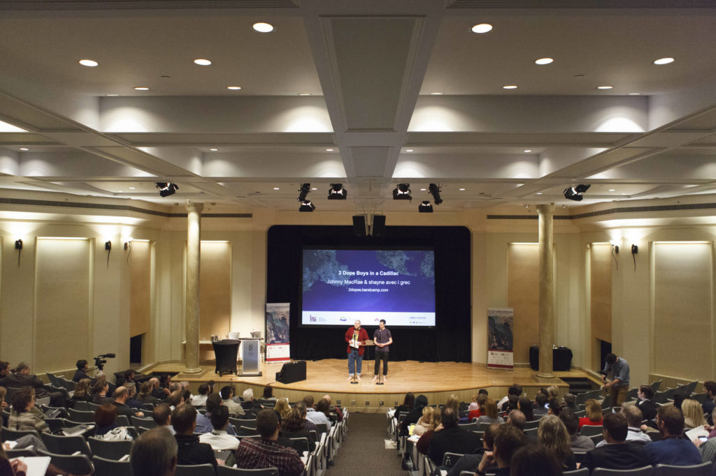 overview of victoria conference centre theatre