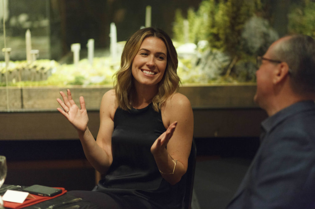 candid photography at dinner