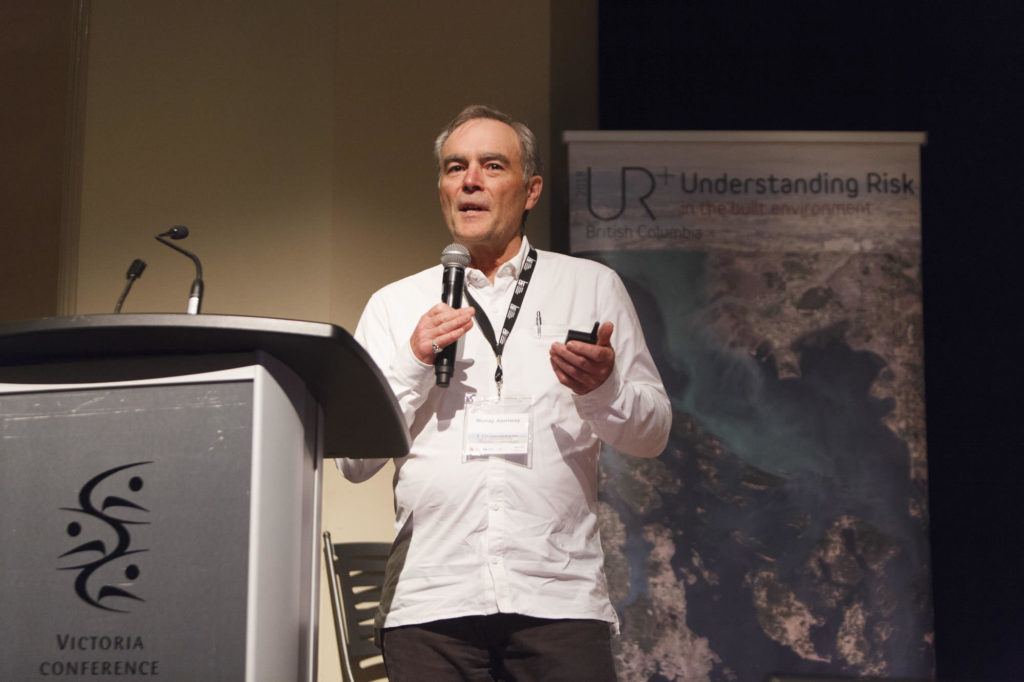 a speaker delivers their speech at the podium