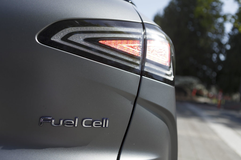 close up of fuel cell technology logo