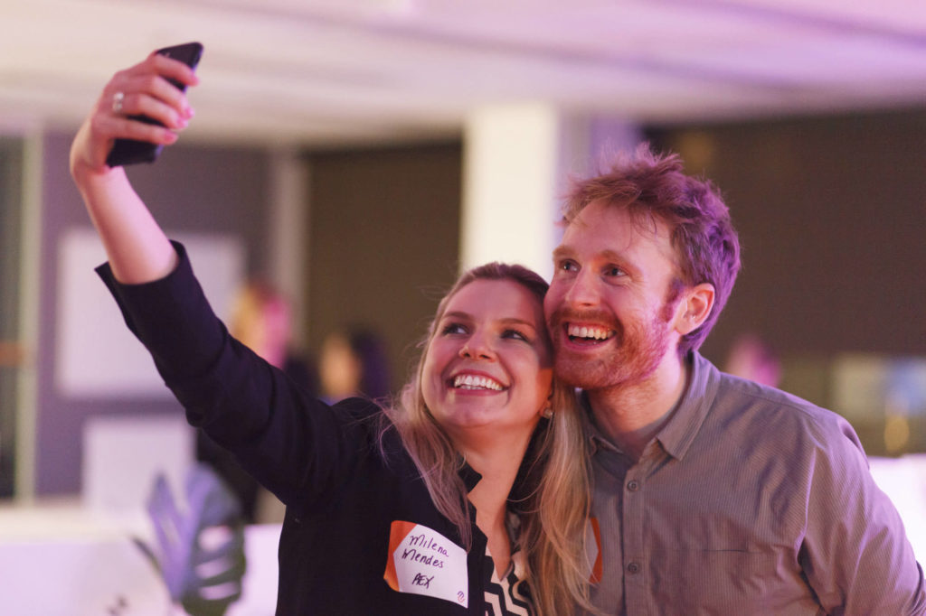 corporate Photos of social media presence.