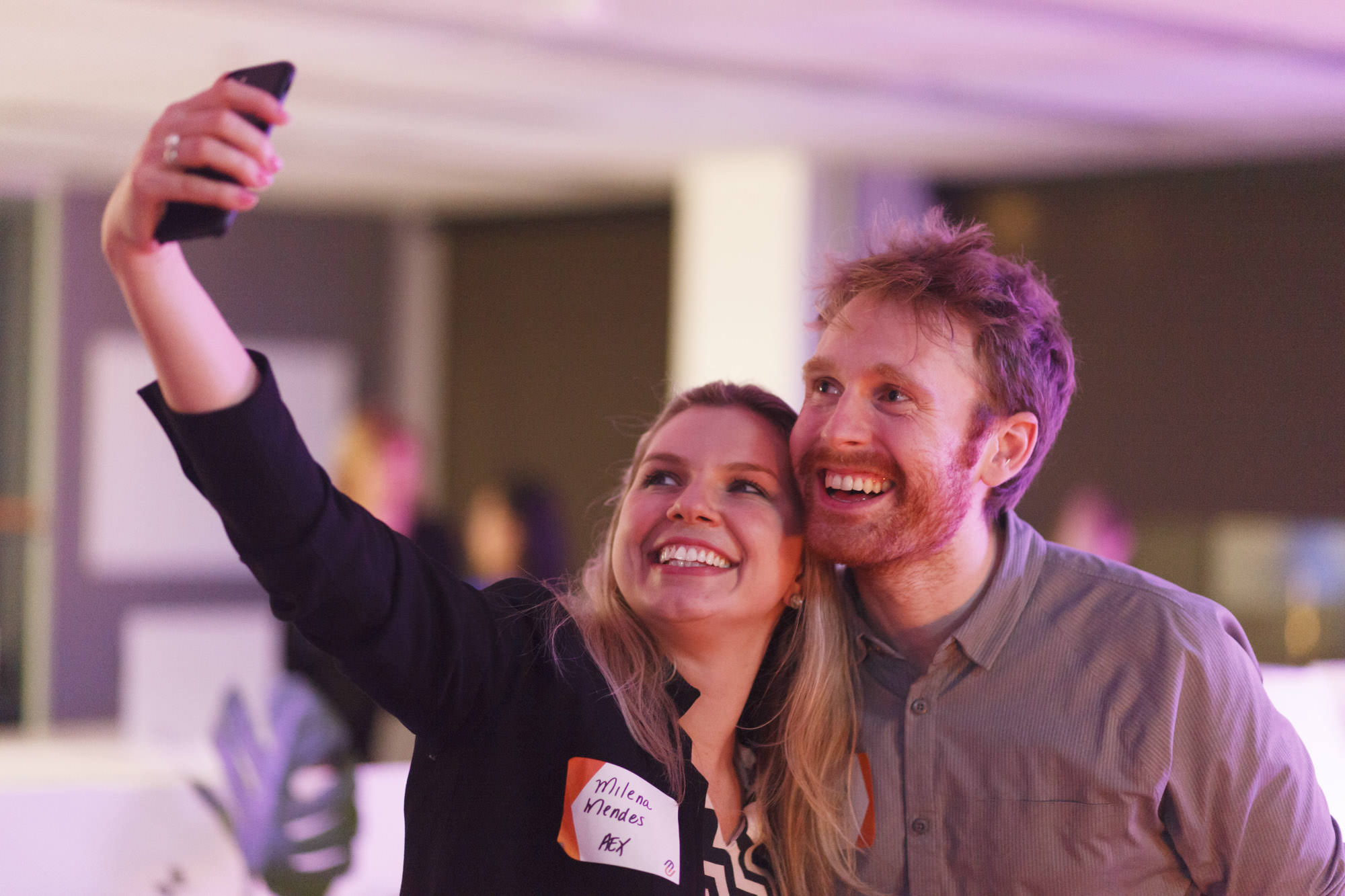 Photos of social media presence.