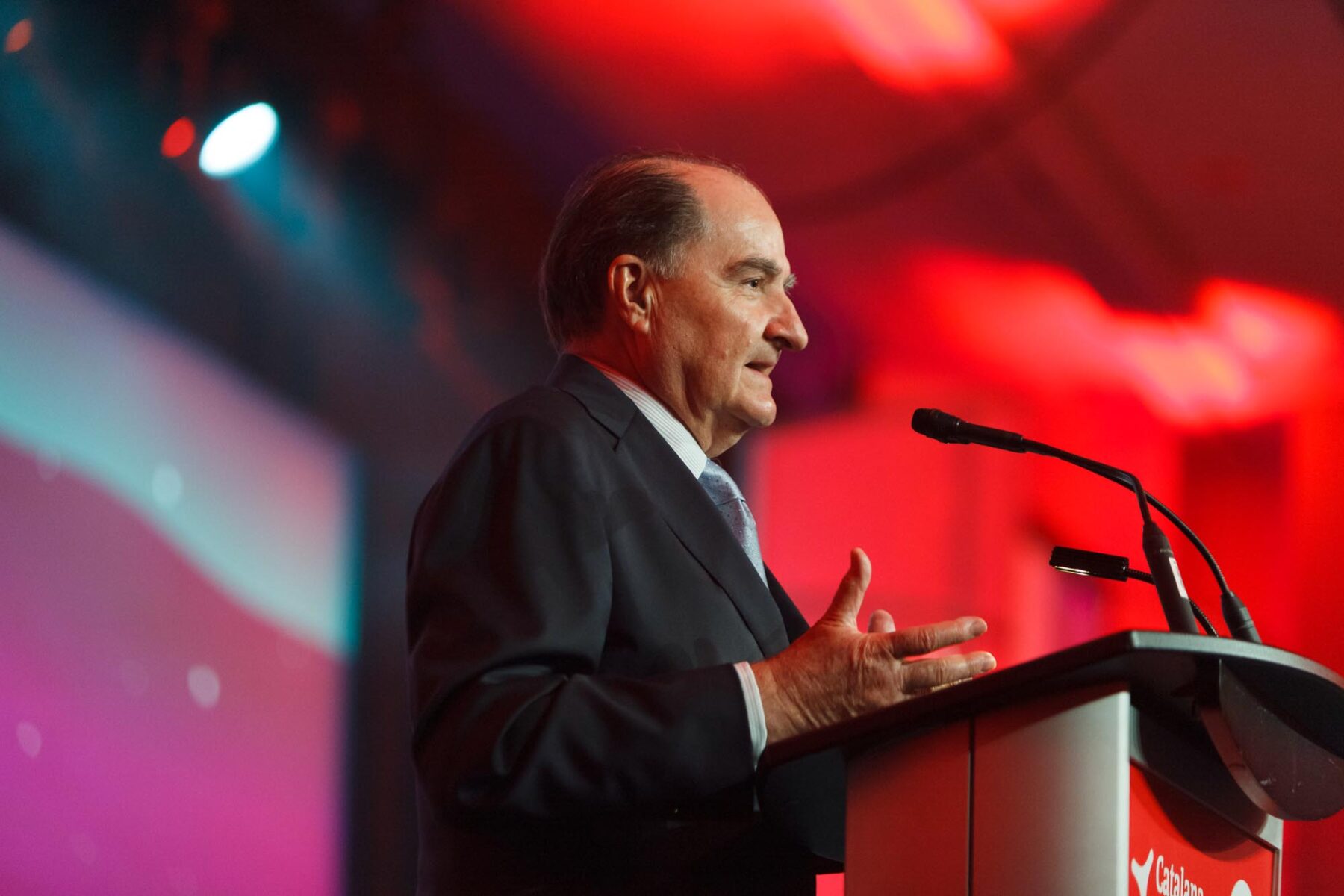 leadership at the podium 