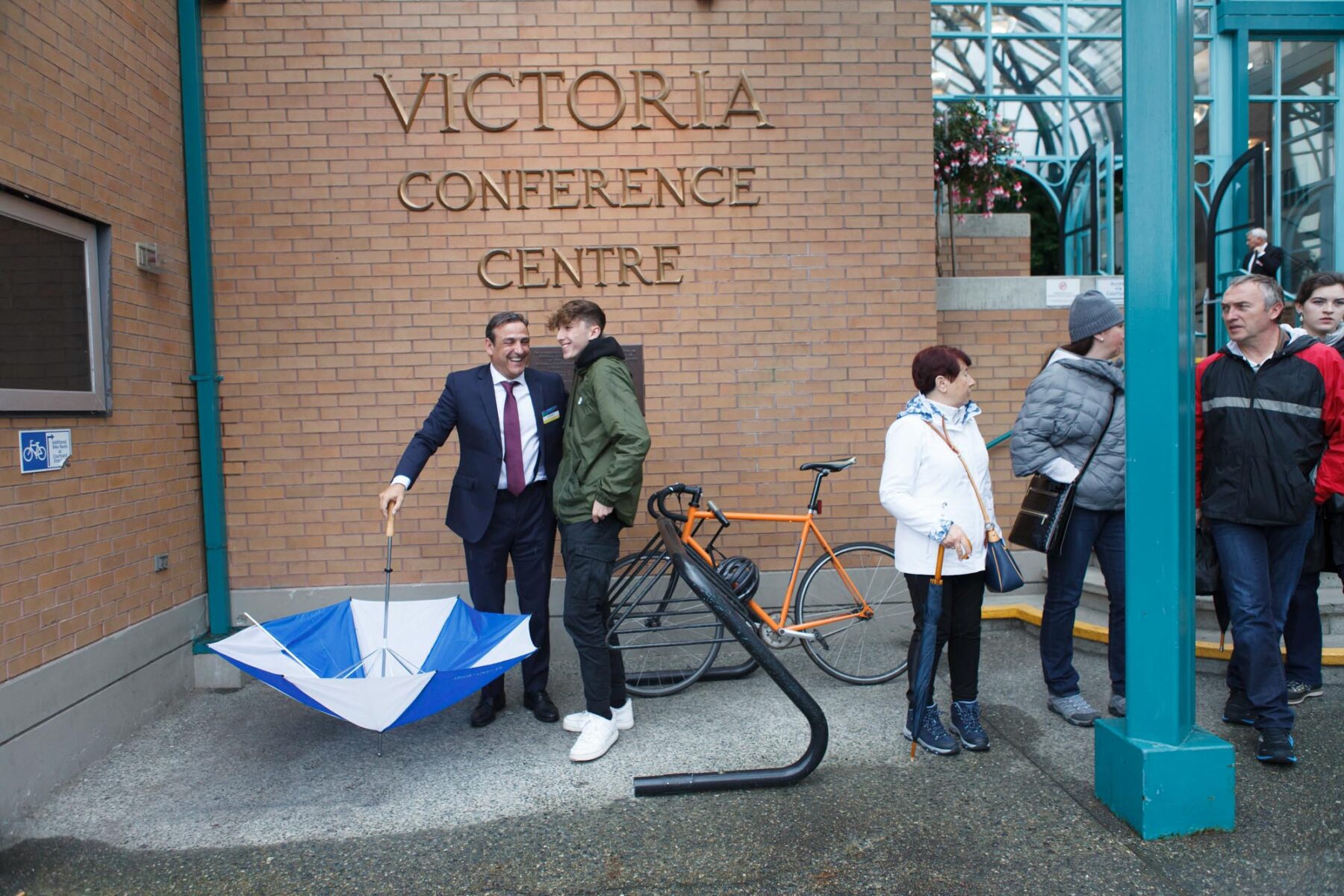 event participants at the victoria conference centre