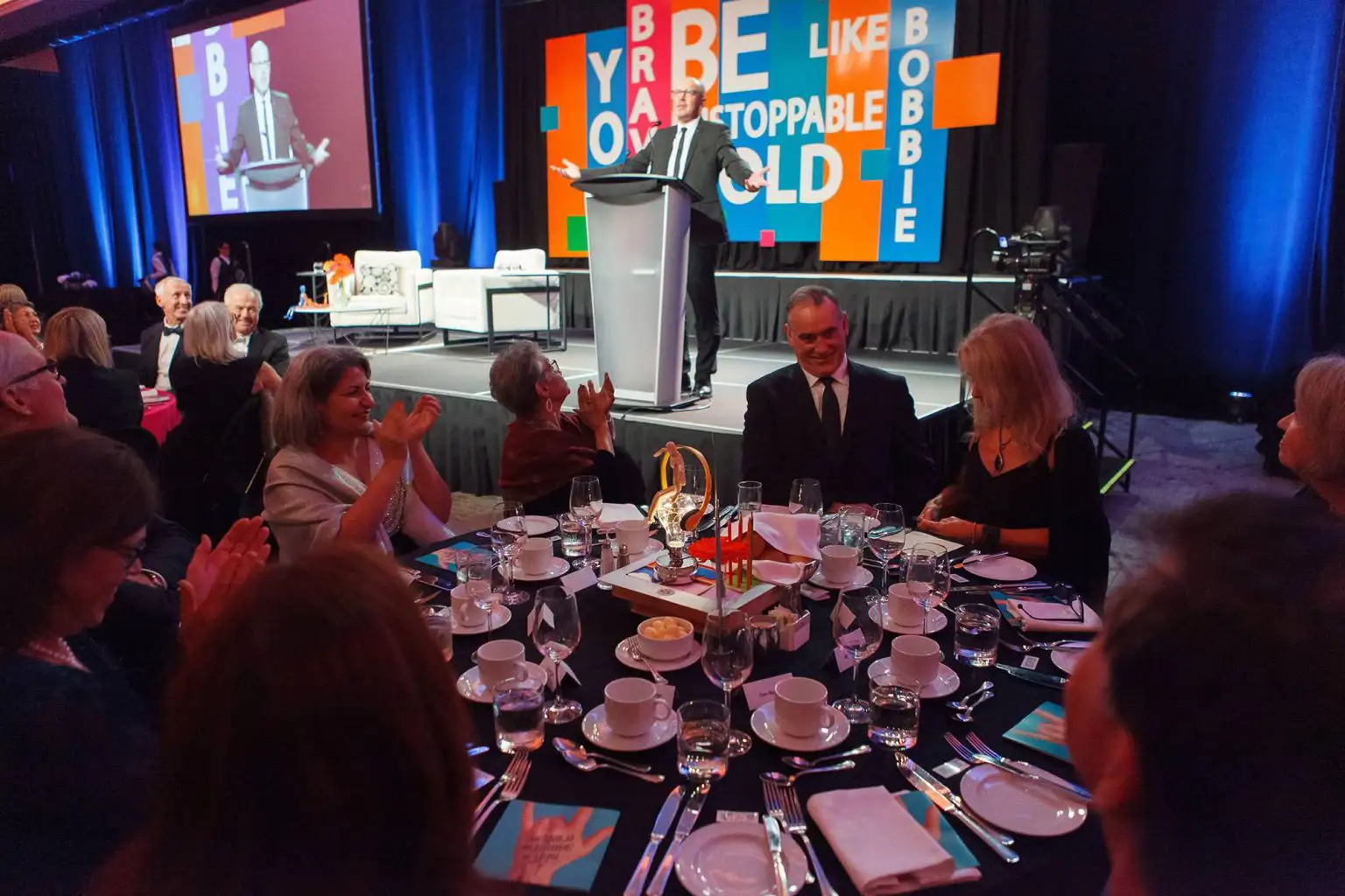 Audience at DEYA awards in Victoria BC, captured by a Victoria event photographer