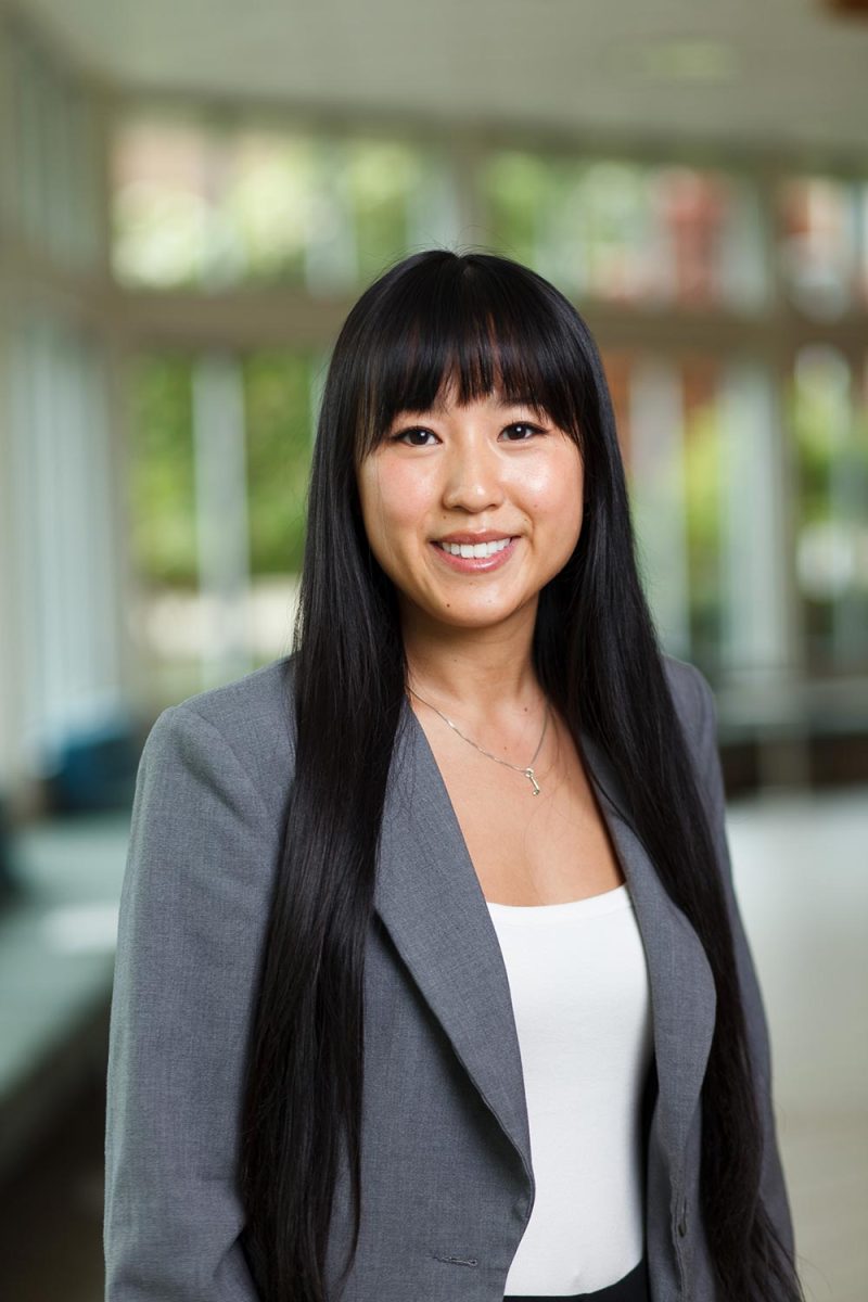 Professional headshot photographer in Victoria captures an executive at UVic