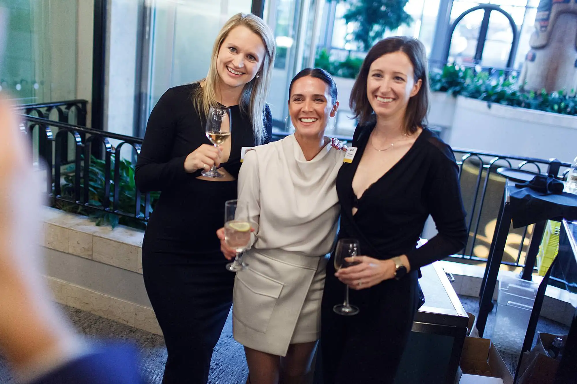 Victoria event photographer Geoff Howe captures guests at the 2023 Kia Awards Dinner Reception in Victoria.