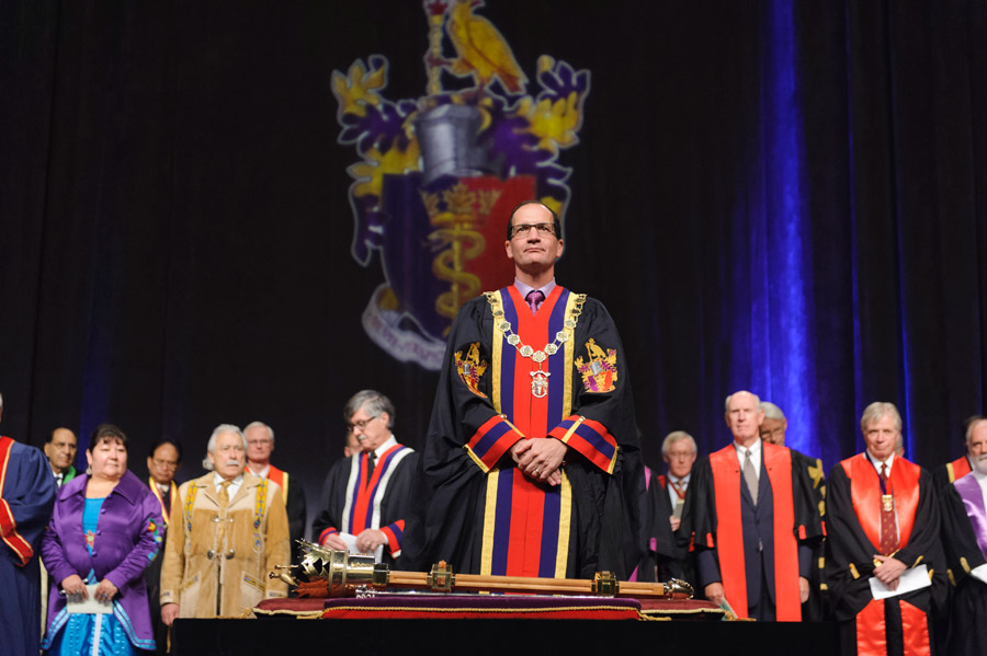 royal convocation at the international conference on residency education at the Vancouver Convention Centre