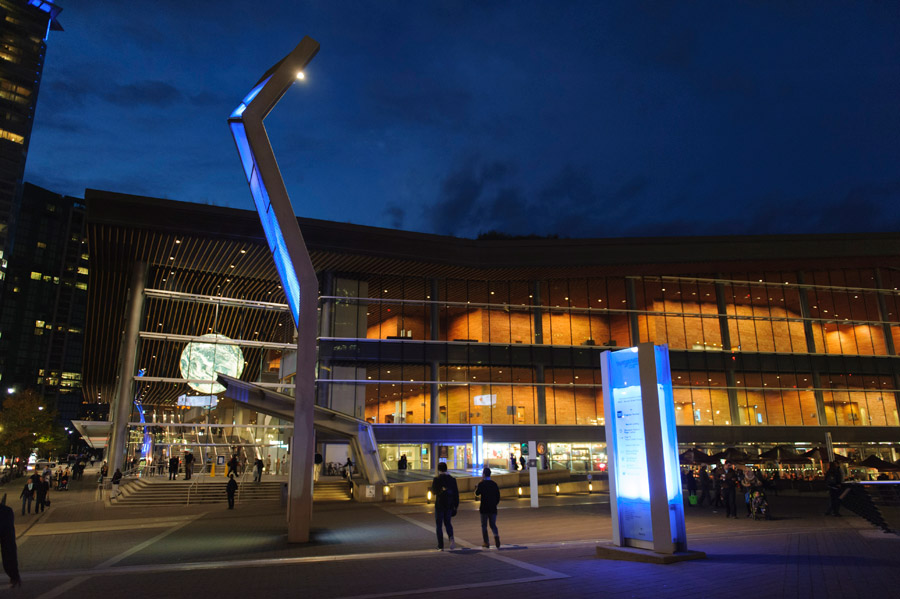 A photo of the Vancouver Convention Centre during the International Conference on Residency Education
